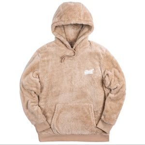 Ghost lifestyle limited edition Sherpa pullover hoodie mens L. Gymshark hoodie